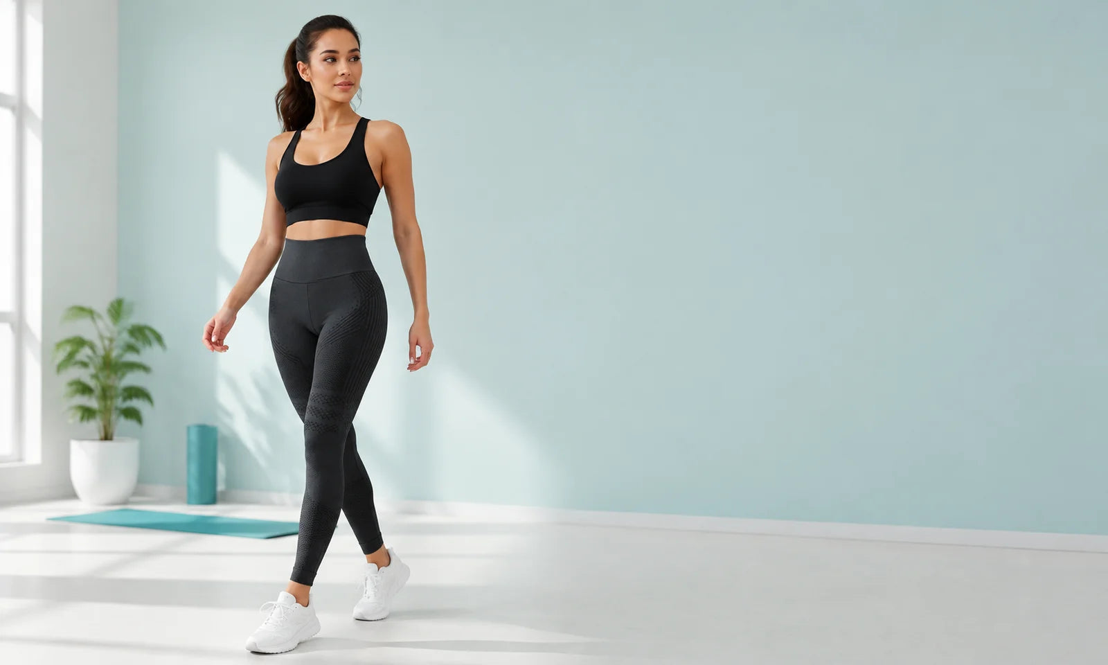 SKIN ELITE CO. Contour Seamless Leggings styled for everyday movement